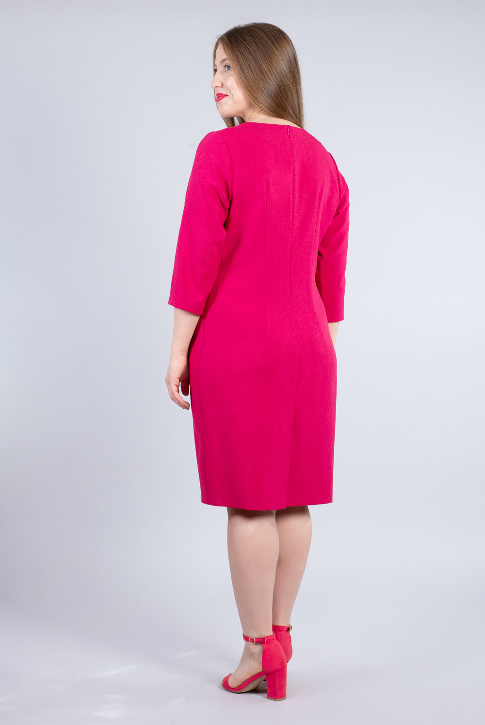 Платье женское 3445ЛП, Брусника #259Бр053445ЛП