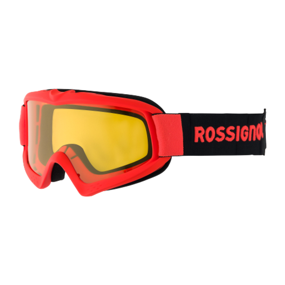 ROSSIGNOL Очки горнолыжные ( маска) юниорские Goggle  RAFFISH HERO HOT RED RKLG500