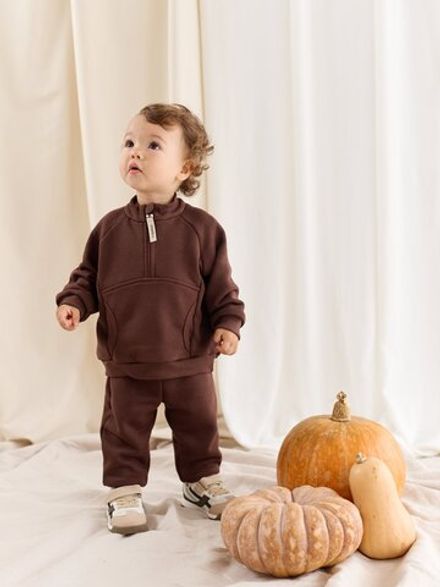 Костюм "Шоколад" утепленный без начеса 0+