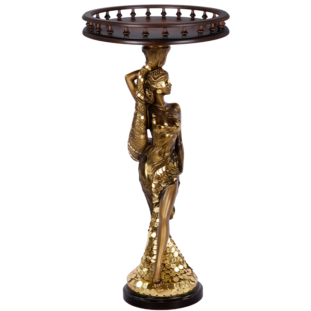 Подставка декоративная Фортуна №450/2 Бронза Орех