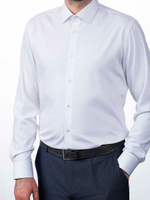 Сорочка мужская VESTER цвет белый, длинный рукав, бамбуковое волокно 51518 29