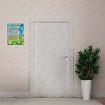 Табличка Наши шкафчики с карманом А4 Капля 1254