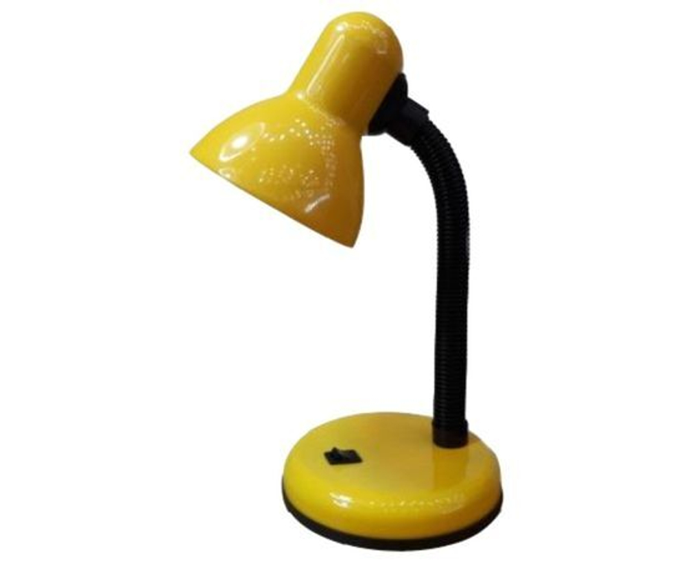 General GTL светильник настольный на основании 60W E27 метал+пластик желтый GTL-032-60-220 800132 (пакет)
