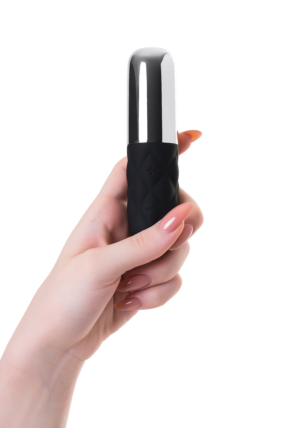 Вибромассажер Satisfyer Mini Lovely Honey чёрный серебро 11,4 см