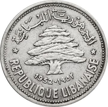 50 пиастров 1952 Ливан