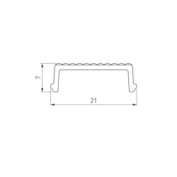 Экран призматический SL-LINE-W20-2500 (Arlight, Пластик) 033745