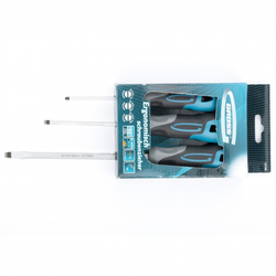 Набор отверток SL, 3 шт, S2, трехкомпонентная рукоятка Gross