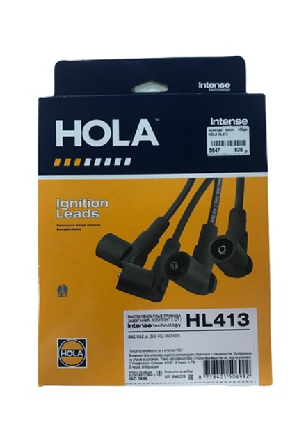 Провода высоковольтные HOLA HL413 402 двигатель