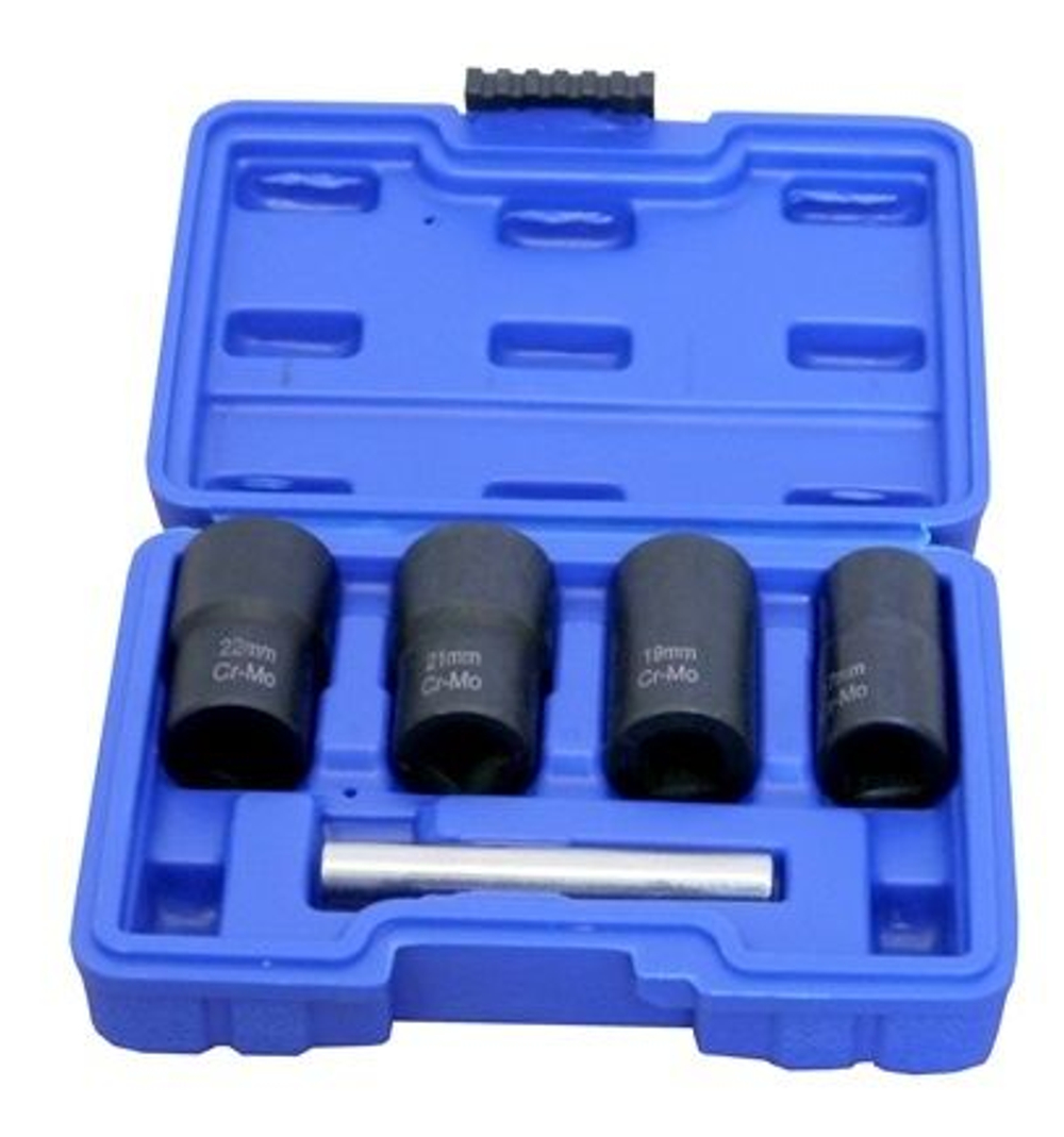 Набор экстракторов внешних 5 предметов (17, 19, 21, 22 мм Х 1/2") БМ