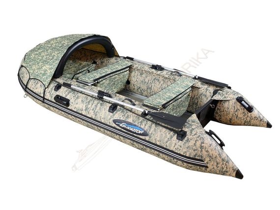 Надувная лодка GLADIATOR PROFESSIONAL D330 AL CAMO