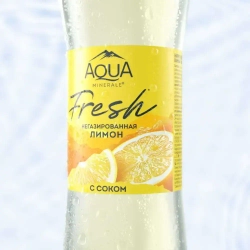 Вода негазированная Aqua Minerale Fresh Лимон, 1 л