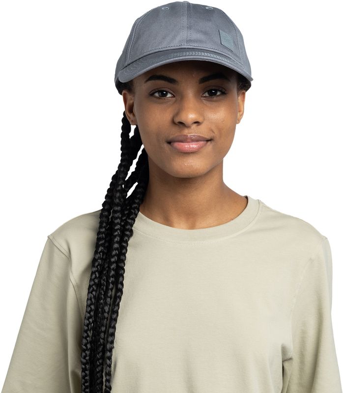 Кепка Buff Essential Baseball Cap Solid Ash Фото 4