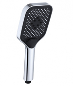 3027 Лейка для душа, хром 10*26.5см (3-функций,кнопка) HANSEN (50/1шт)