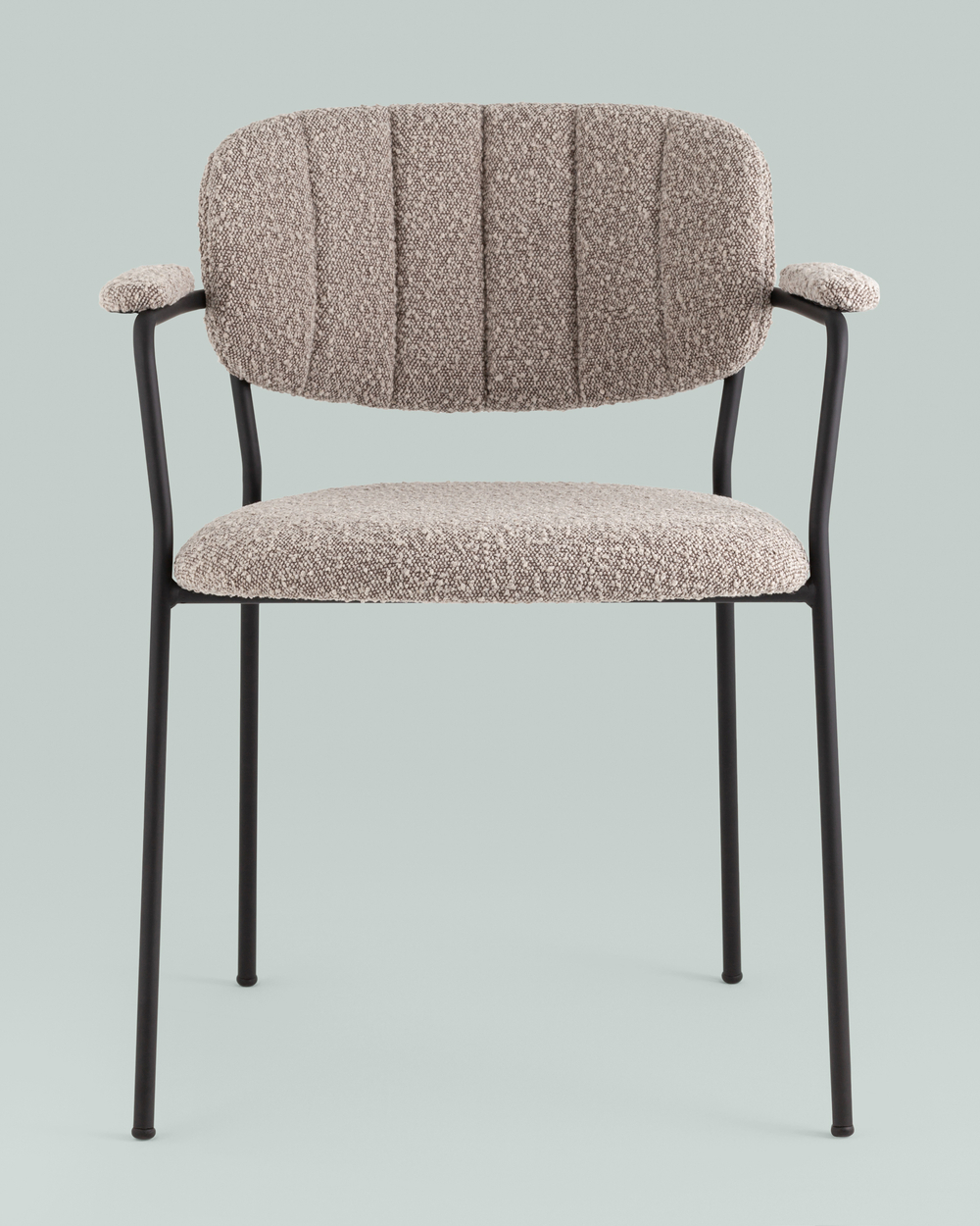 Стул Кэрол букле серый