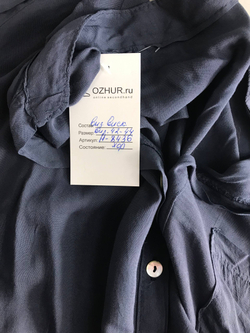 Блузка вискозная с завязками, визуально на 42/44 размер