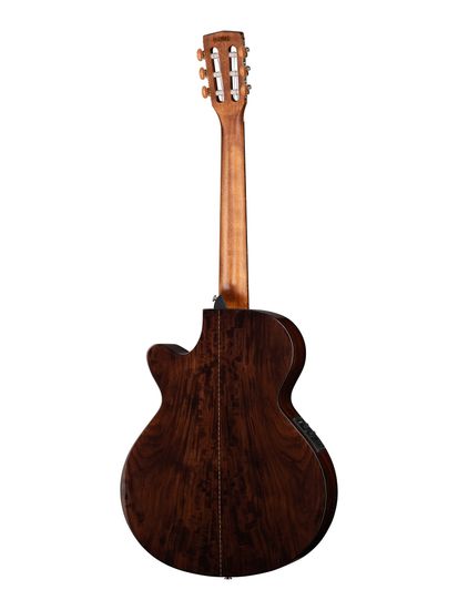 Классическая гитара со звукоснимателем, чехол, Cort CEC7-NAT-WBAG