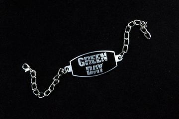Браслет алюминиевый Green Day