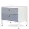 Тумба прикроватная saga, hordur, 55х40х50 см, белая