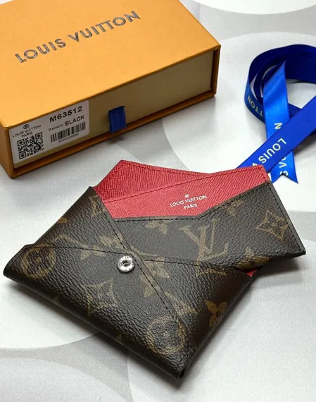 Держатель для карт Louis Vuitton Kirigami красный