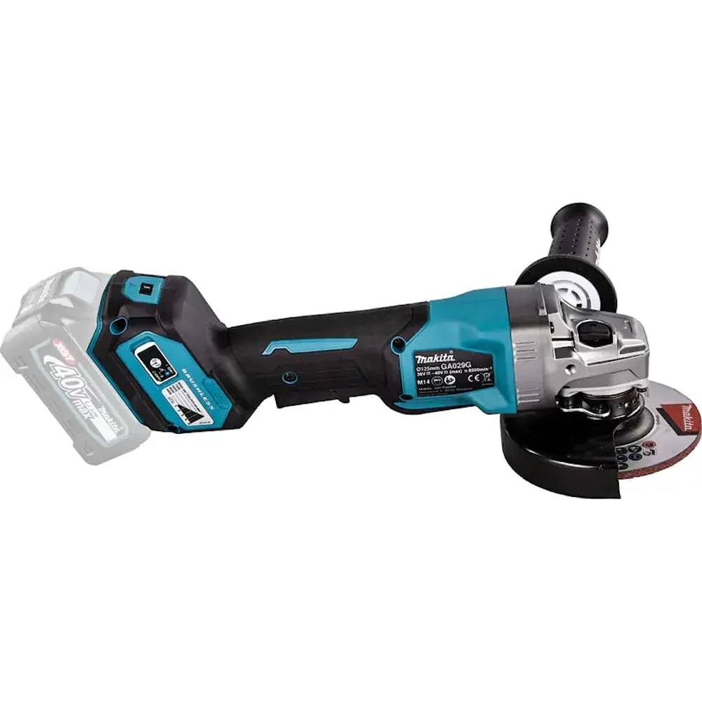 Makita GA029GZ аккумуляторная угловая шлифмашина (без АКБ и ЗУ)