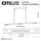 Подвесной светильник Citilux EDGE CL720010N