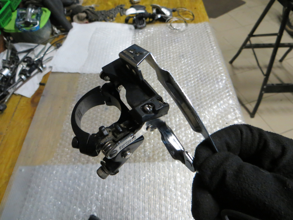 Передний переключатель Shimano Deore XT FD-M770, б/у