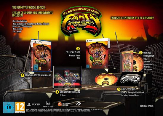 Fight'n Rage: 5th Anniversary Limited Edition [PS4, английская версия]