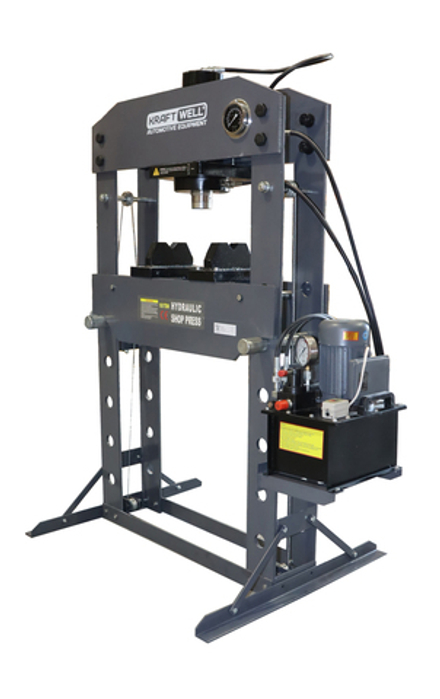 KraftWell KRWPR100B Пресс 100 т. сварная рама c электроприводом