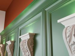 Карниз Ecopolymer, 85x55 мм