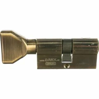 Цилиндровый механизм DAMX NW60 AB ключ/вертушка (античная бронза)  Арт.12875