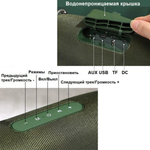 Беспроводная колонка TG-187 (30W USB TF FM TWS)