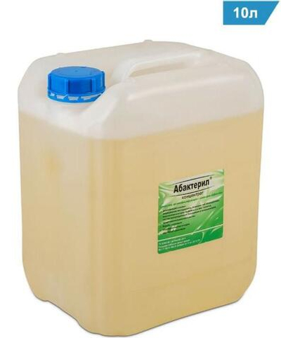 Дезинфицирующее средство с моющим эффектом Абактерил - Концентрат, 10 литров, АБ - 310