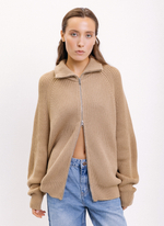 Кардиган на молнии