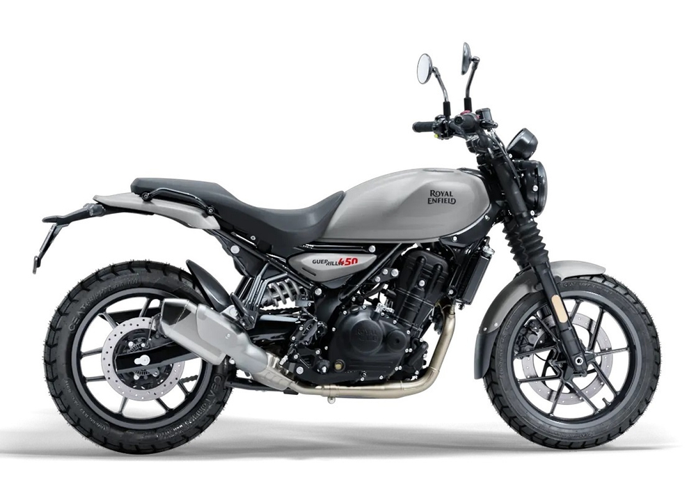 Royal Enfield Guerrilla 450 Smoke Silver (Mid / TFT) 2026