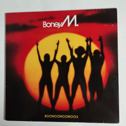 Винтажная виниловая пластинка LP Boney M Boonoonoonoos (Germany 1981)