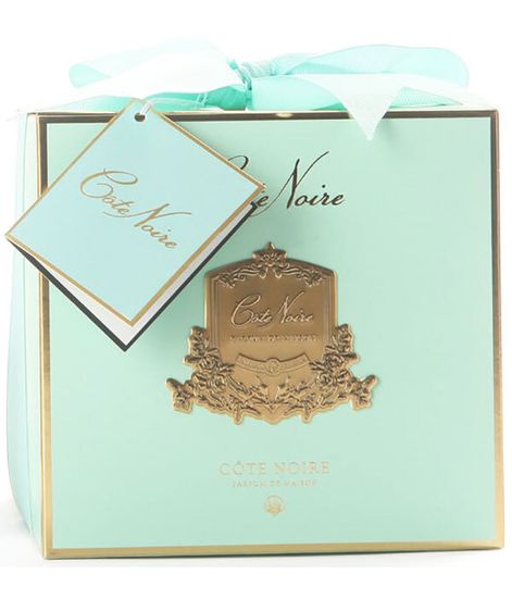 Лайм, бирюзовая свеча Арт-деко с кисточкой, Cote Noire