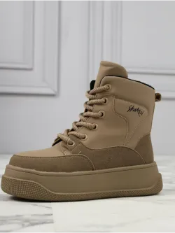 Дутики зимние на платформе