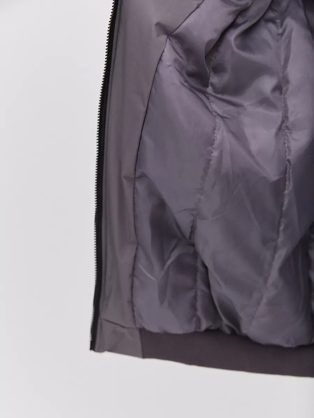 Бомбер оверсайз утепленный