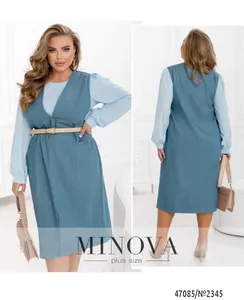 Сарафан 2345-голубой Minova