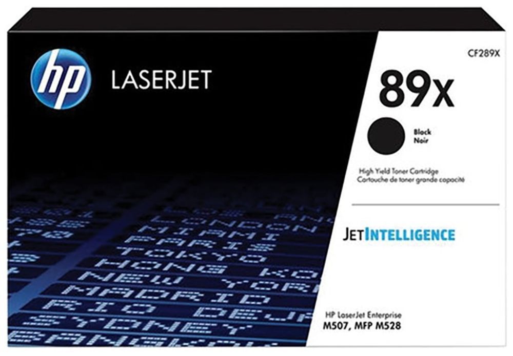 Картриджи HP 89X CF289X черный