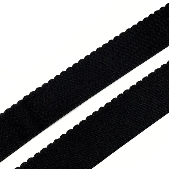 Резинка отделочная черная 50 мм, 605/50