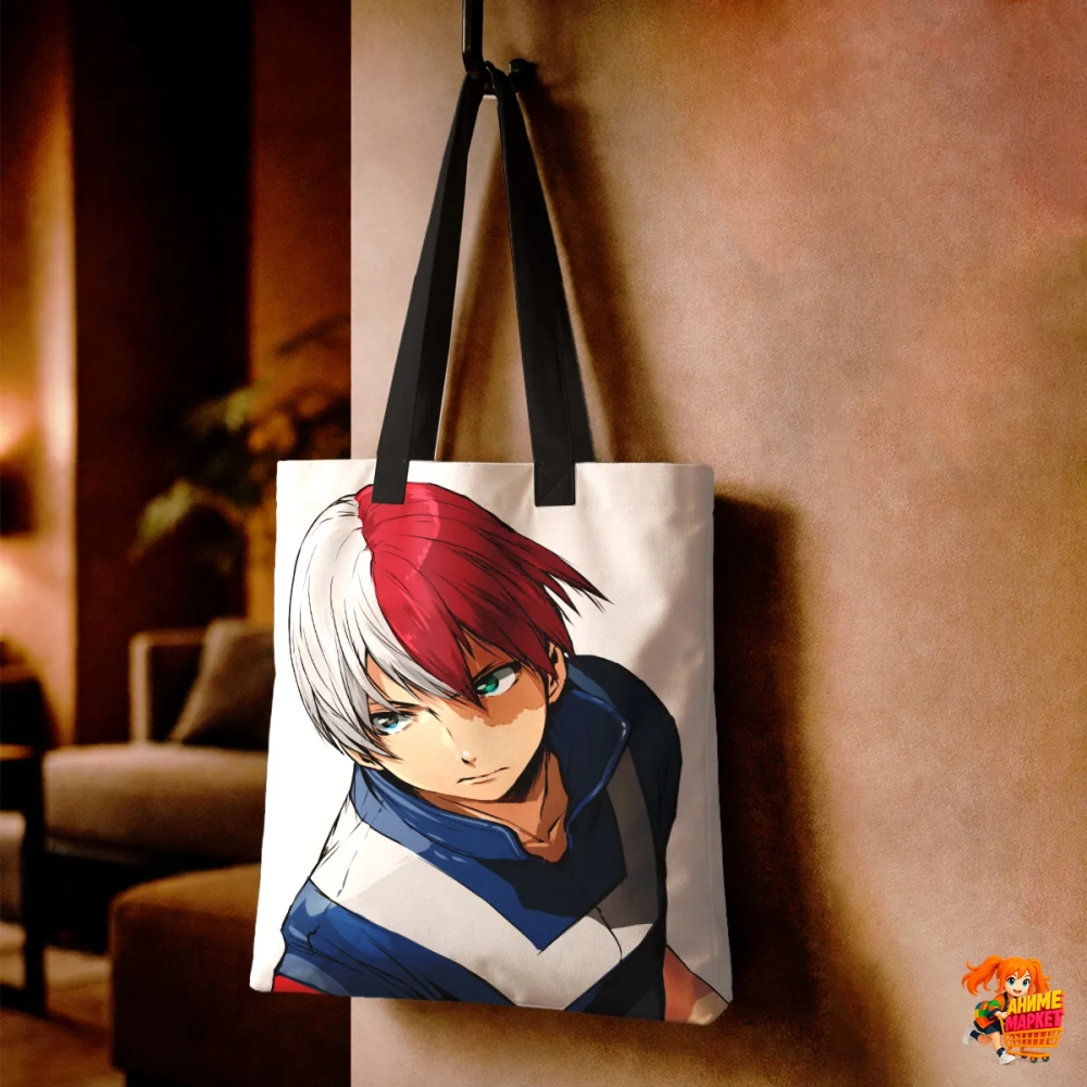 Сумка шоппер с принтом Моя геройская академия