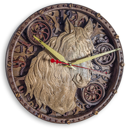 Настенные часы Автоматон Horse (Лошадь) 1\1