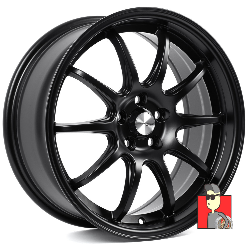 Комплект дисков Work 17x7.5 et40 5x100