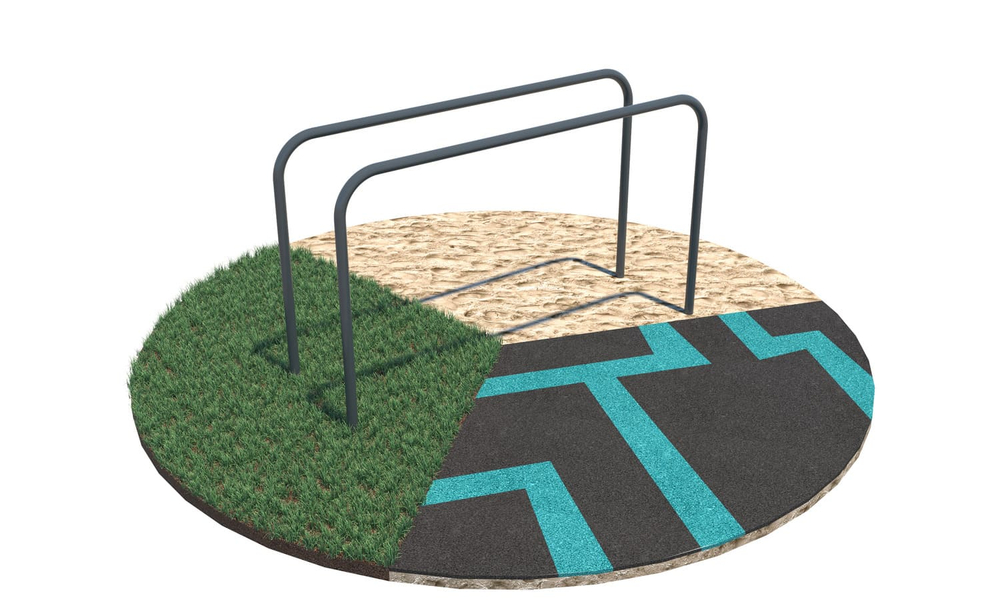 Брусья гнутые