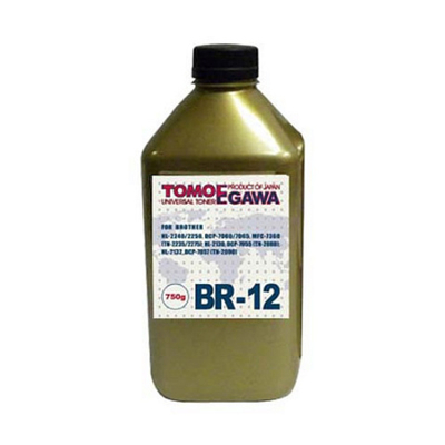 Тонер TOMOEGAWA тип BR-12 для BROTHER Универсальный (750гр) Green Line