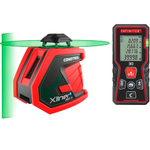 Лазерный уровень CONDTROL XLiner 360 G + Лазерный дальномер INFINITER 30 1-2-352