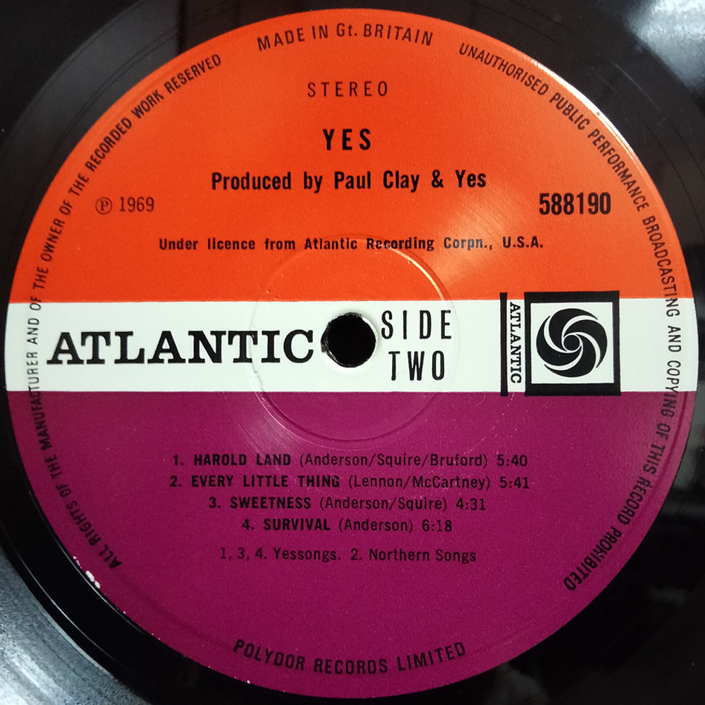 Yes / Yes (LP)
