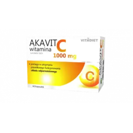 БАД Акавит витамин С 1000 мг, 60 капсул