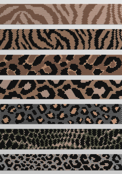 Схемы Animal print Loom & Peyote